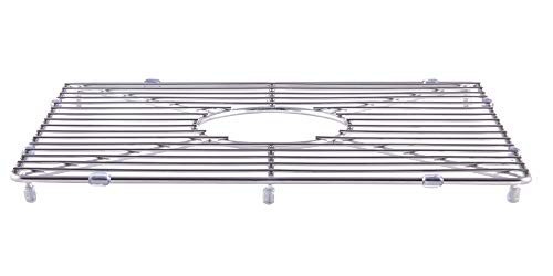 ALFI brand ABGR3618L Stainless Steel Kitchen Sink Grid for Large Side of AB3618DB, AB3618ARCH