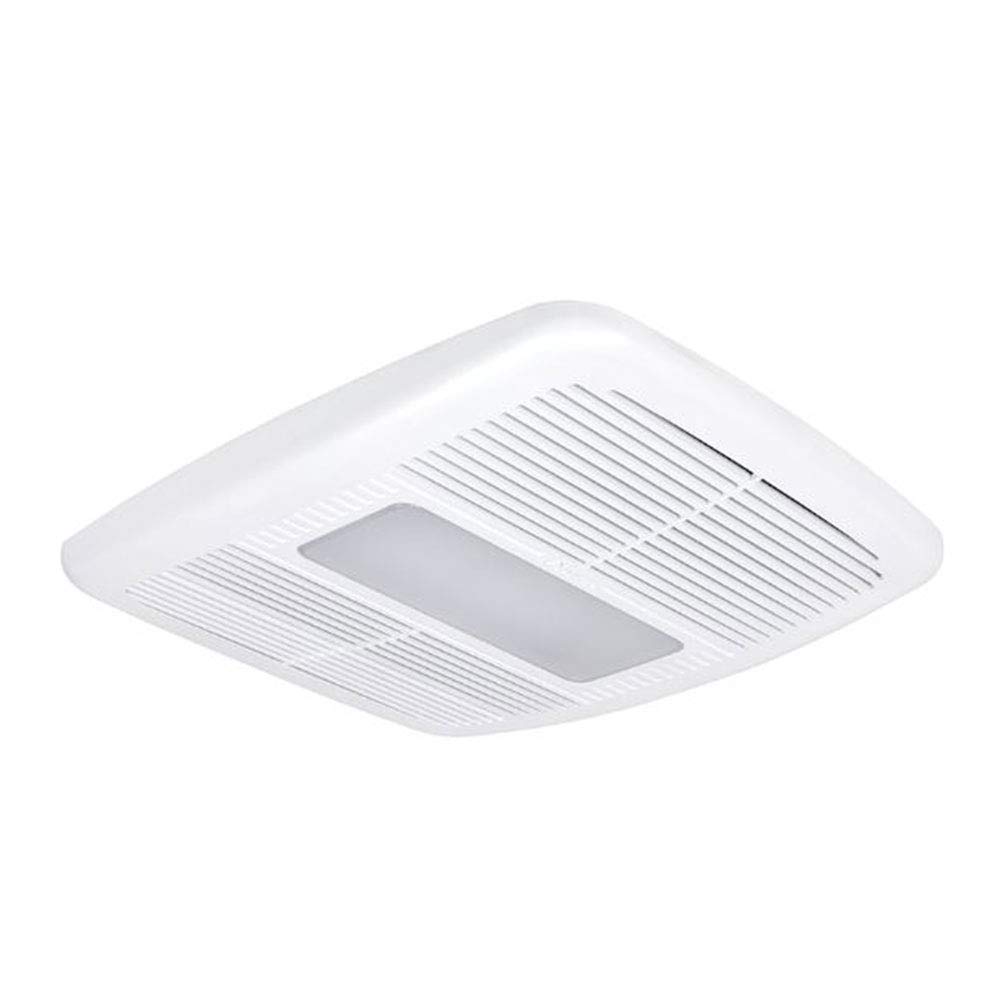 breez Delta Electronics RAD80LED BreezRadiance 80 CFM Bathroom Exhaust Fan LED Dimmable Light with Heater