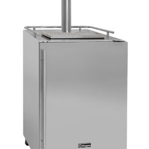 Kegco Kegerator 24" Wide Single Tap Stainless Steel Commercial Beer Dispenser HK38SSC-1