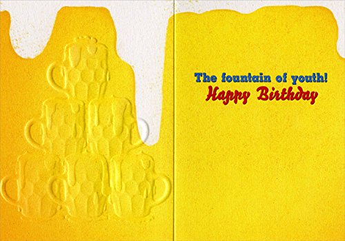 Fountain Of Beer - Avanti APress Funny Masculine Birthday Card