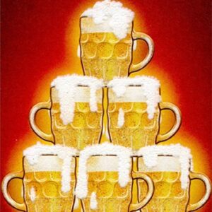 Fountain Of Beer - Avanti APress Funny Masculine Birthday Card