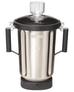 hamilton beach commercial 6126-1100s hbf1100s 1 gal/4 l container, 6" l, 7.5" w, 12" h, stainless steel