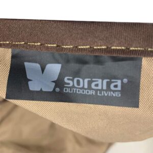 SORARA Patio Sofa Cover - Single Seater Outdoor Sofa Cover, Waterproof Lounge Porch Lawn Patio Furniture Covers, 34" W x 34" L x 36" H, Khaki