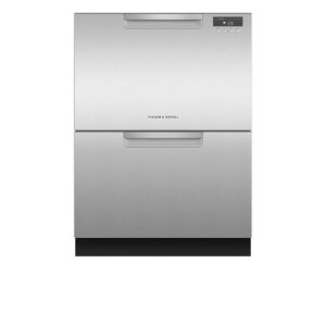 Fisher and Paykel Double DishDrawer Dishwasher, 14 Place Settings (EZKleen Stainless Steel)