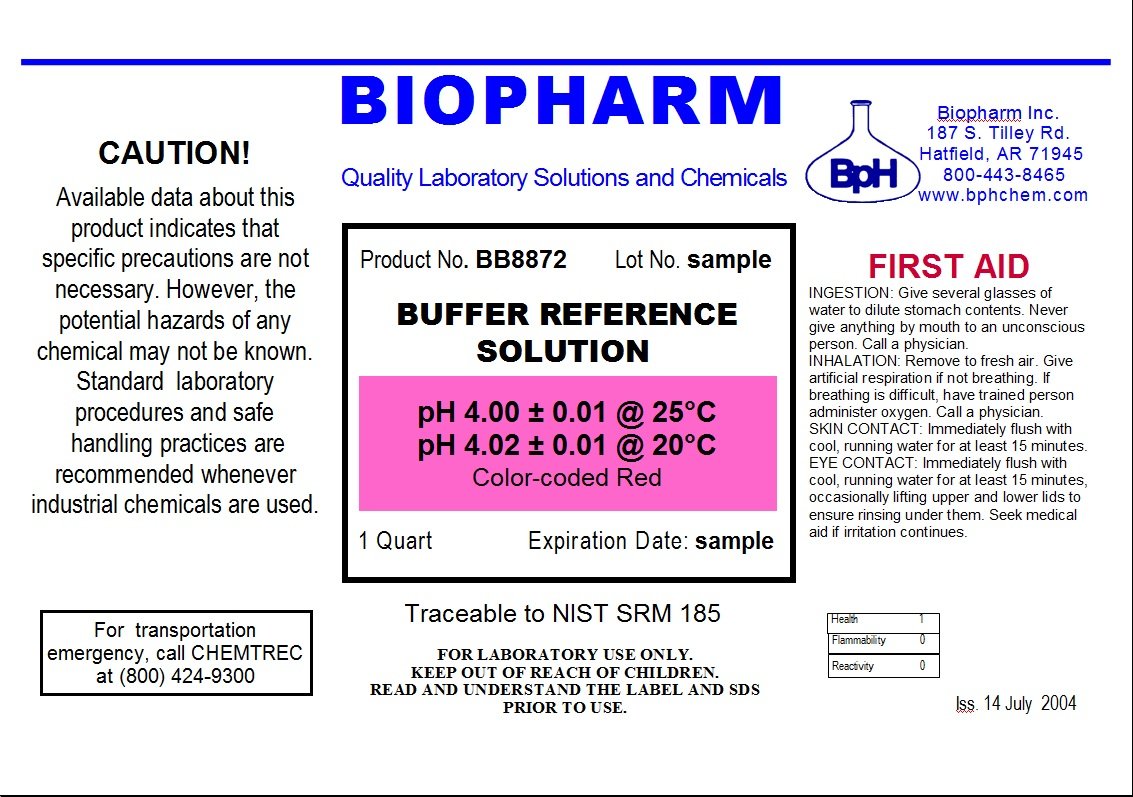 pH Buffer Calibration Solution 2-Pack: pH 4.00 and pH 7.00 — 1 Quart (950 mL) Each — NIST Traceable Reference Standards for All pH Meters — Color Coded