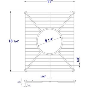 ALFI brand ABGR3618S Stainless Steel Kitchen Sink Grid for Small Side of AB3618DB. AB3618ARCH