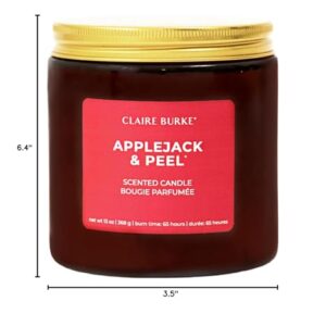 Claire Burke Apple Jack and Peel Fall Scented Candle, 13 oz