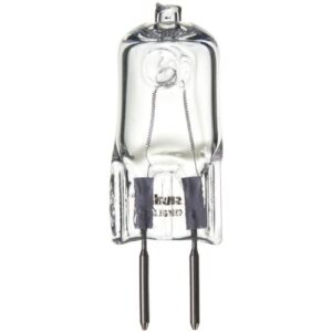 Sunlite 40621-SU Halogen 35 Watt Single Ended T3.5 Light Bulb, 315 Lumen, 120 Volt, GY6.35 (Bi-Pin) Base, Clear, 2000 Hour Life Span, 3200K Warm White 12 Pack