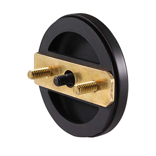 Westbrass Illusionary Overflow, Sch. 40 PVC Plumbers Pack with Lift and Turn Bath Drain, Oil Rubbed Bronze, D594PHRK-12