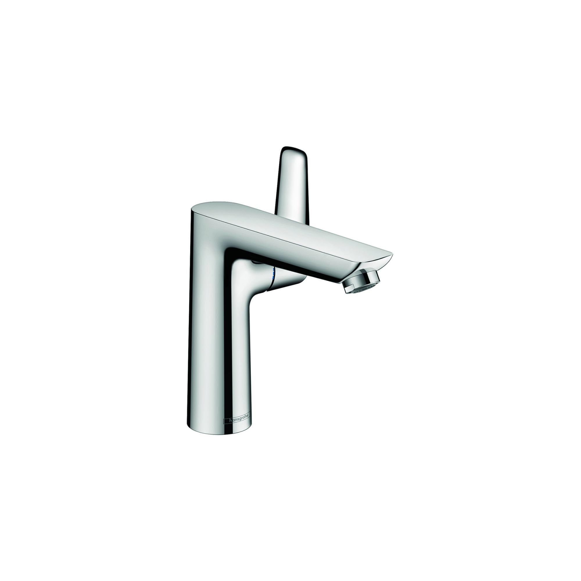 hansgrohe Talis E Modern Premium Easy Clean 1-Handle 1 7-inch Tall Bathroom Sink Faucet in Chrome, 71754001