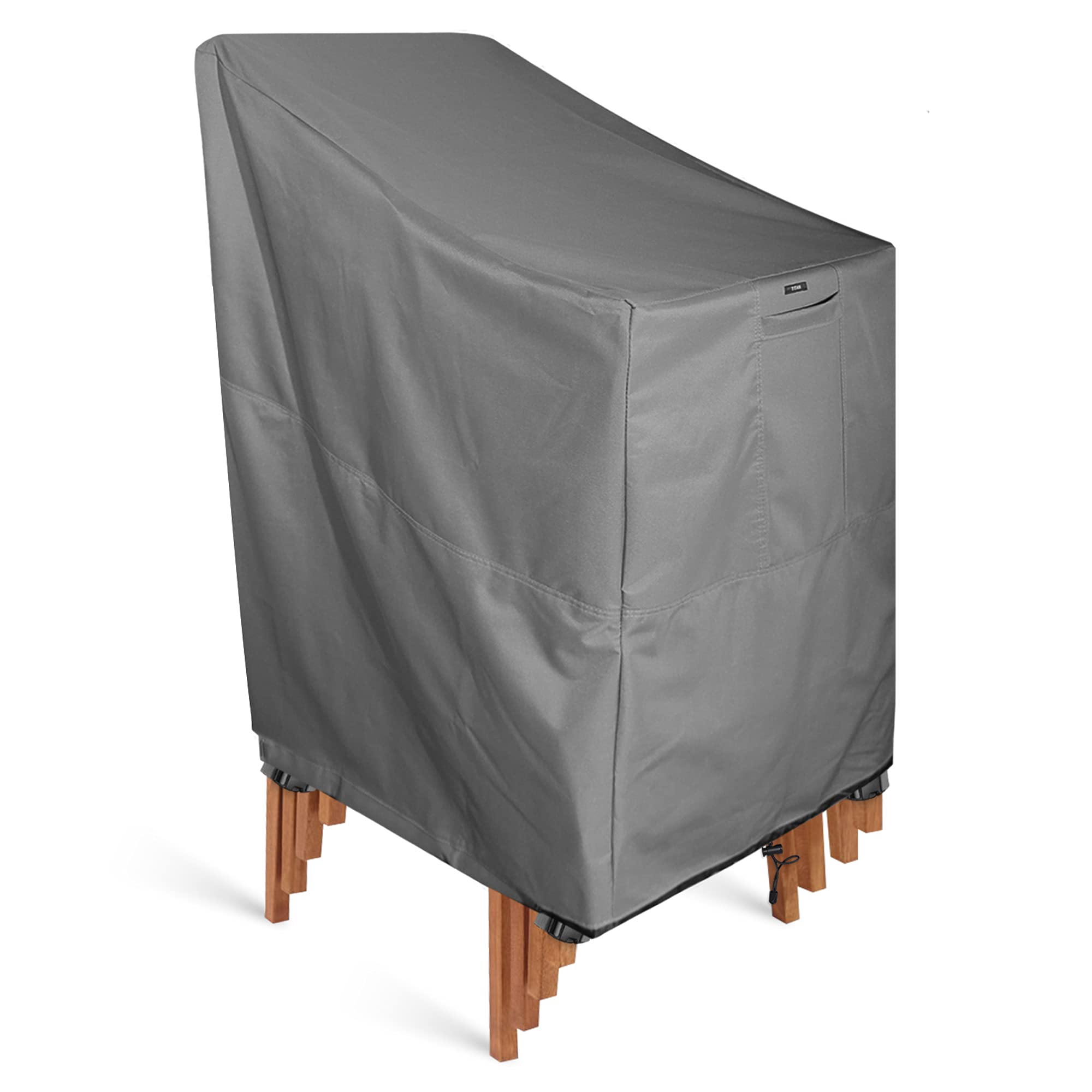 KHOMO GEAR Outdoor Stackable Stack Chair Cover, Grey