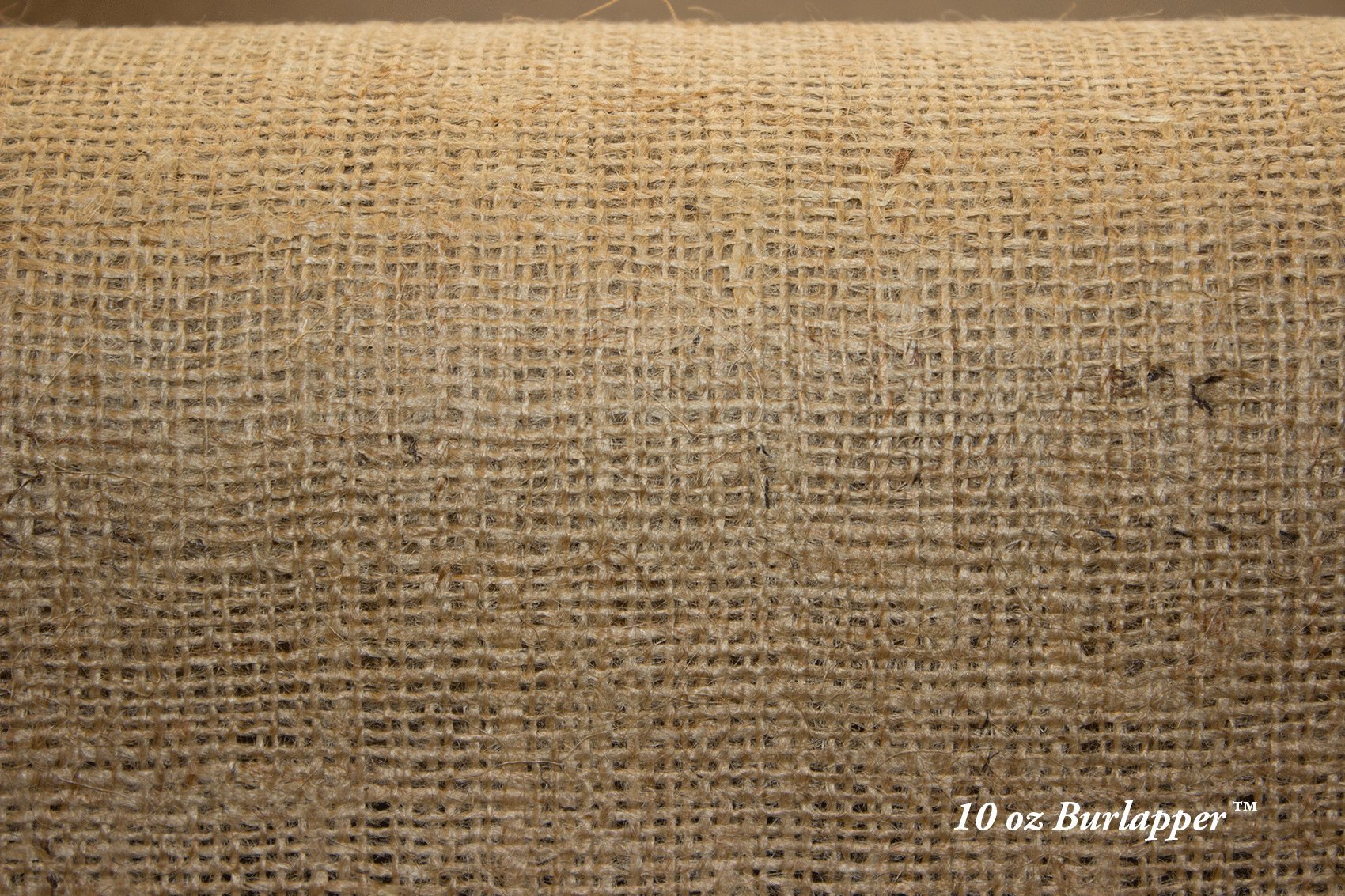 Burlapper Burlap Roll, 12" x 10 yd, Medium Weight 10 oz Jute Fabric for Table Runner, Banner, Placemats, Arts, Crafts, Sewing, Wedding, Baby Shower, Lawn and Garden; Natural Edges (Made in USA)