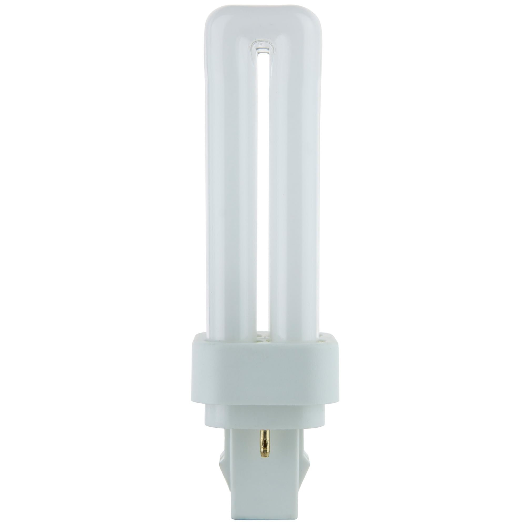 Sunlite 40540 PLD13/SP35K/10PK Double Twin Tube Compact Fluorescent Lamp, PLD 2-Pin, 13 Watts, 660 Lumens, 3500K Neutral White, 2-Pin (GX23-2) Base, 10 Pack