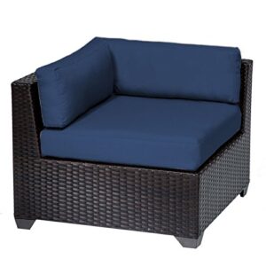 tk classics tkc010b-cs-navy belle corner sofa, navy