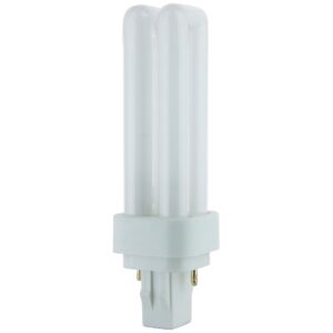 Sunlite 40540 PLD13/SP35K/10PK Double Twin Tube Compact Fluorescent Lamp, PLD 2-Pin, 13 Watts, 660 Lumens, 3500K Neutral White, 2-Pin (GX23-2) Base, 10 Pack