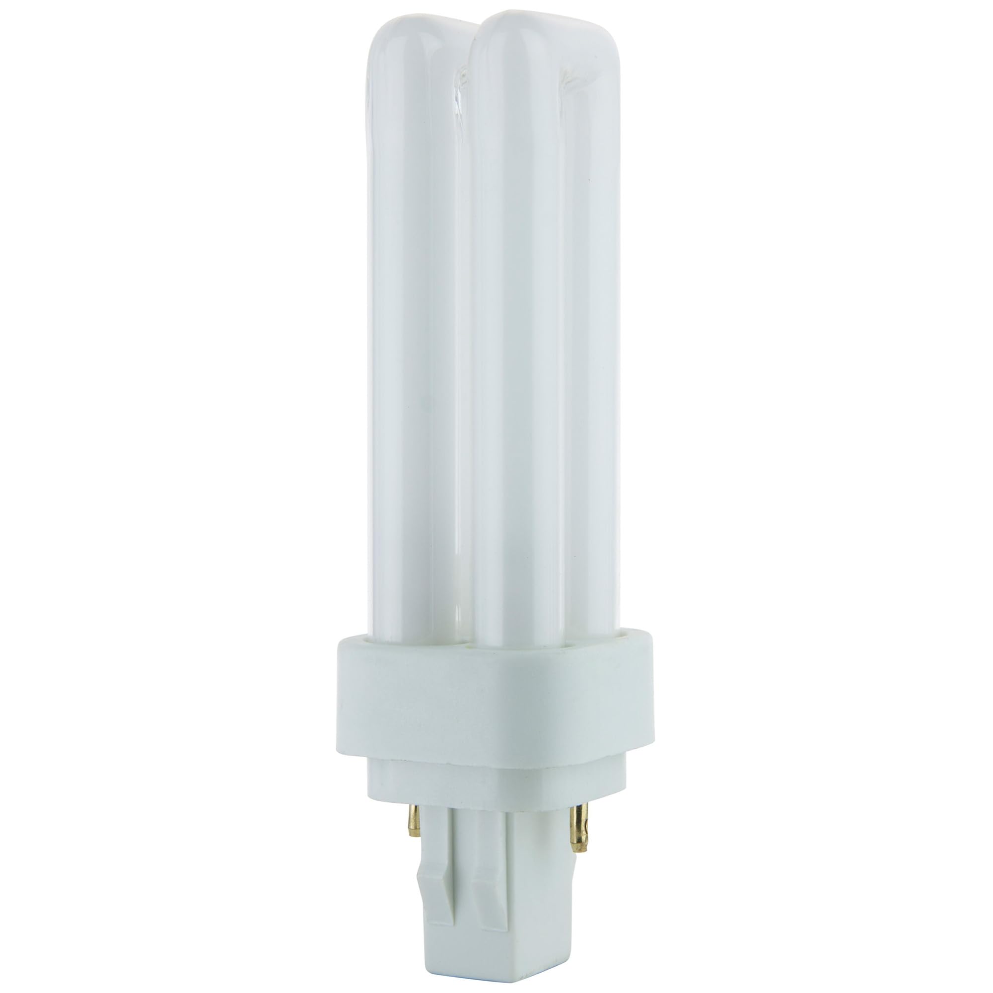 Sunlite 40540 PLD13/SP35K/10PK Double Twin Tube Compact Fluorescent Lamp, PLD 2-Pin, 13 Watts, 660 Lumens, 3500K Neutral White, 2-Pin (GX23-2) Base, 10 Pack