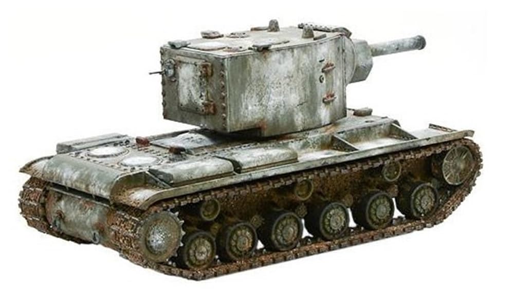 Warlord Bolt Action Soviet KV1/2 Heavy Tank 1:56 WWII Military Wargaming Plastic Model Kit, Small