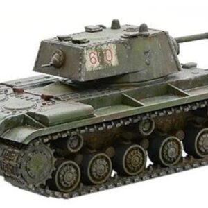 Warlord Bolt Action Soviet KV1/2 Heavy Tank 1:56 WWII Military Wargaming Plastic Model Kit, Small