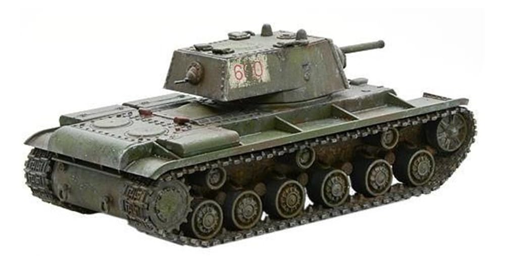 Warlord Bolt Action Soviet KV1/2 Heavy Tank 1:56 WWII Military Wargaming Plastic Model Kit, Small