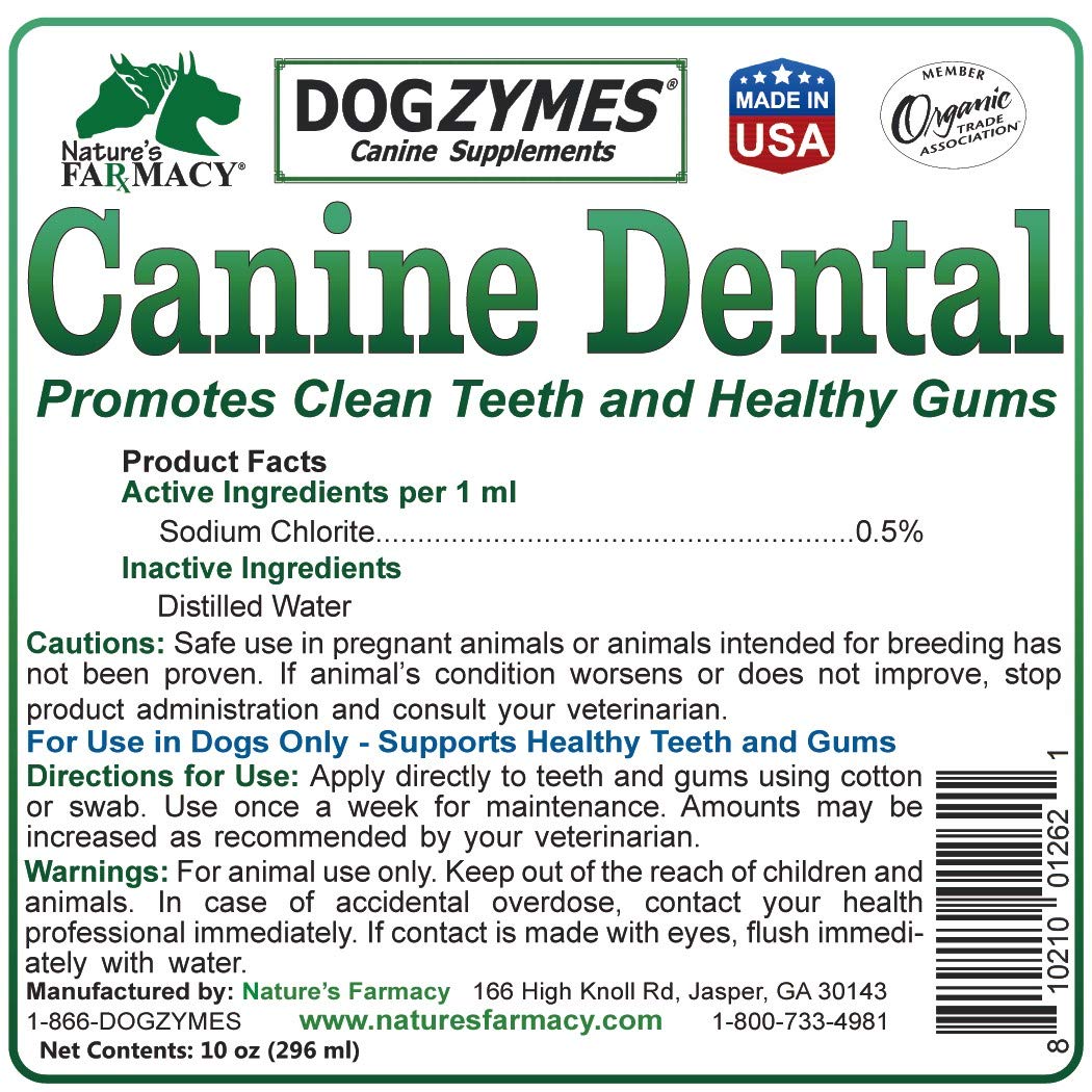 Dogzymes Canine Dental Formula (2 Ounce)