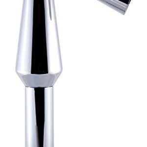 ALFI brand AB1792-PC Polished Chrome Single Hole Tall Cone Waterfall Bathroom Faucet, 1.38"L x 5"W x 11.25"H, Silver