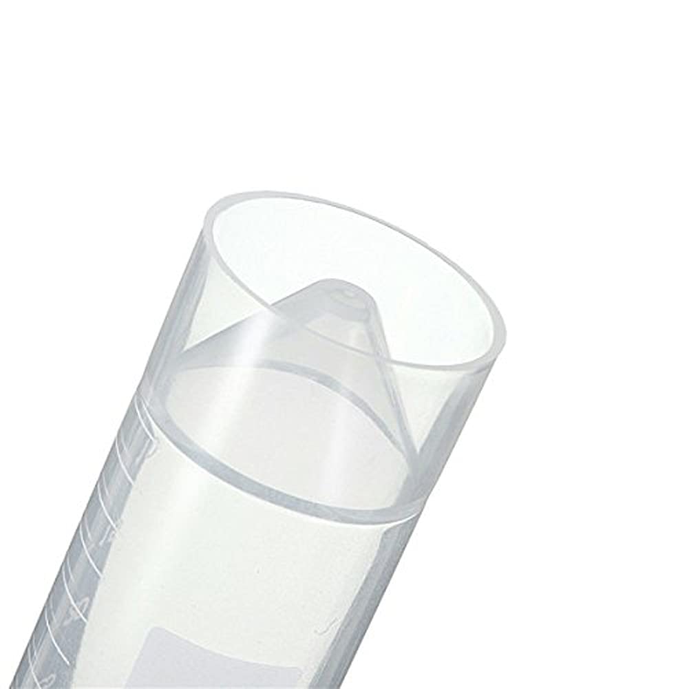 CynKen 10pcs 50ml Plastic Centrifuge Test Tube Empty Bottles Self Standing Screw Caps