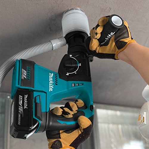 Makita XRH01T 18V LXT Lithium-Ion Brushless Cordless 1" Rotary Hammer Kit (5.0Ah)