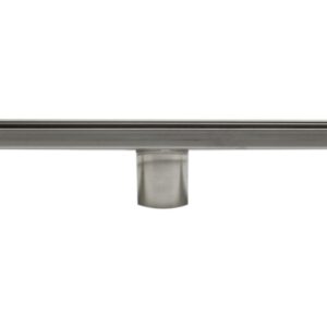 ALFI brand ABLD24A 24" Long Modern Stainless Steel Linear Shower Drain Without Cover, Silver