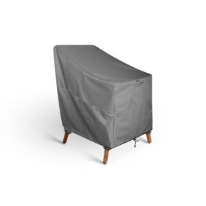 KHOMO GEAR - Patio Outdoor Furniture Chair Cover - Premium Heavy Duty - Grey