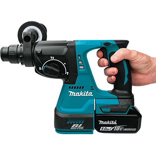 Makita XRH01T 18V LXT Lithium-Ion Brushless Cordless 1" Rotary Hammer Kit (5.0Ah)