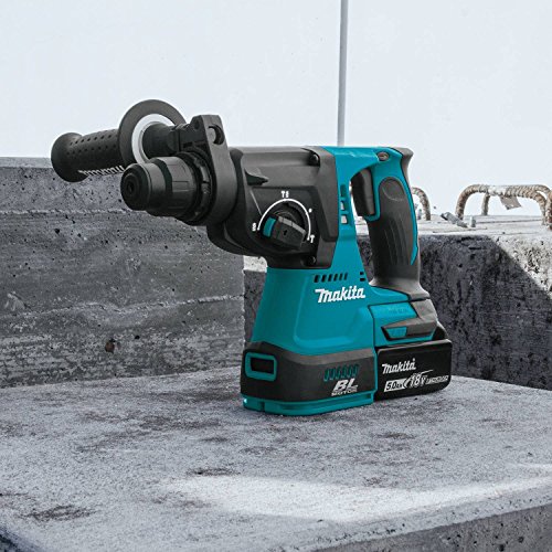 Makita XRH01T 18V LXT Lithium-Ion Brushless Cordless 1" Rotary Hammer Kit (5.0Ah)