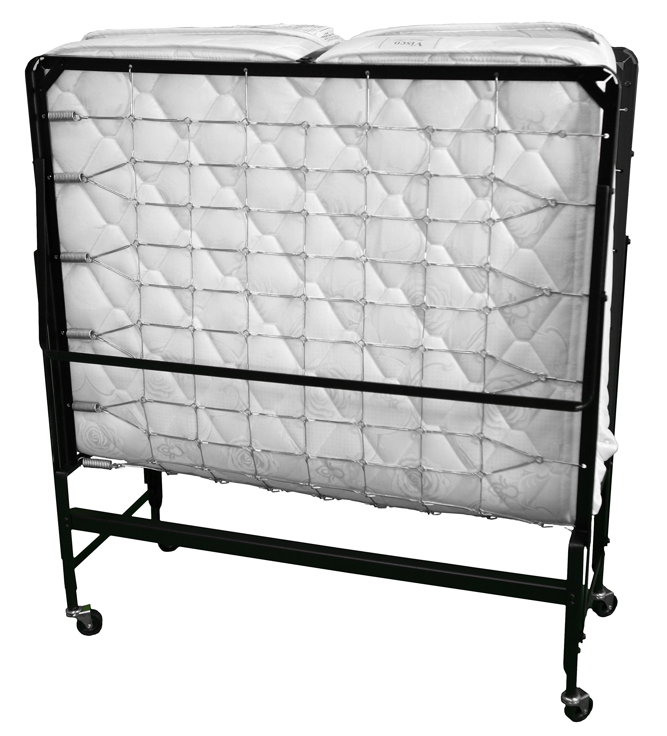 Hollywood Bed Frames Memory Foam Rollaway 39" Mattress, Twin, Black