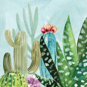 3D Pop Up Birthday card - CACTI