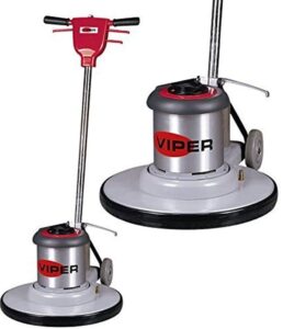 viper cleaning equipment vn1715 venom series low speed buffer, 17" deck size, 175 rpm, 50' power cable, 110v, 1.5 hp, 16" pad driver