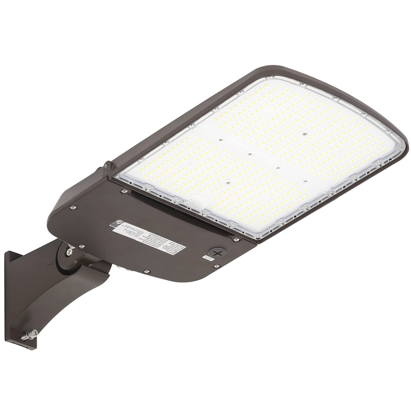 hykolity 240W/300W Switchable LED Parking Lot Light, 150LM/W 5000K LED Street Lighting with Photocell Sensor[750W-1000W HPS Equiv.] 5000K 100-277V, Commercial Adjustable Arm Mount LED Shoebox Light