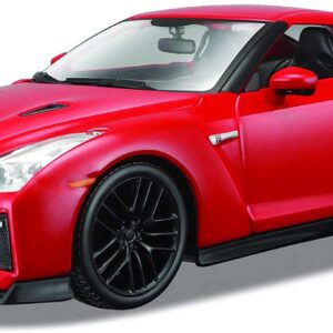 Bburago B18-21082 Nissan GT-R 2017" Diecast Model Kit, 1:24 Scale, Assorted Colors