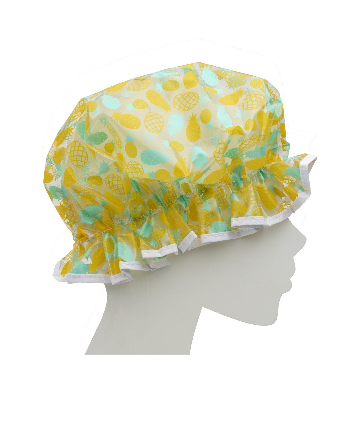 Living Goods S997 Pineapple Shower Cap