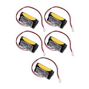 5pc dantona replacement emergency light battery for unitech 6200rp and more