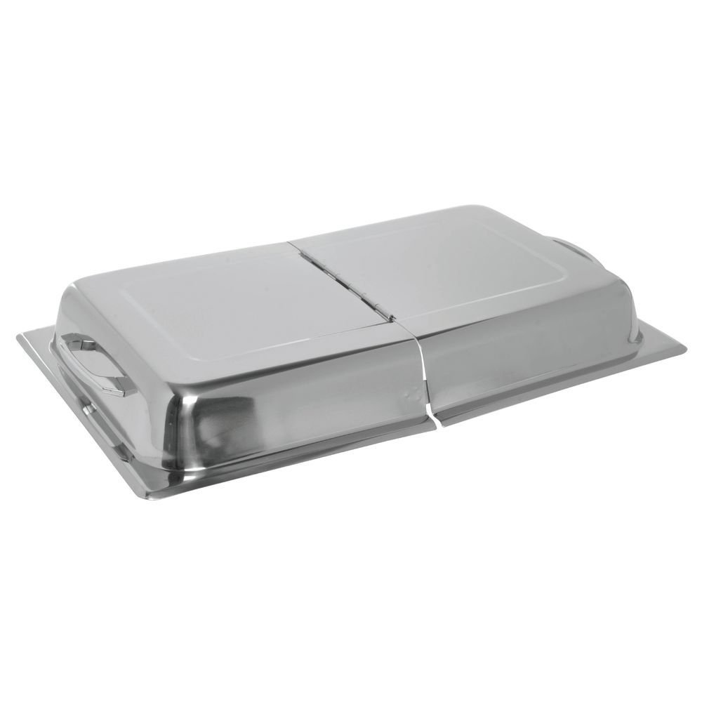 HUBERT Steam Table Pan Hotel Pan Cover Full Size Stainless Steel Hinged