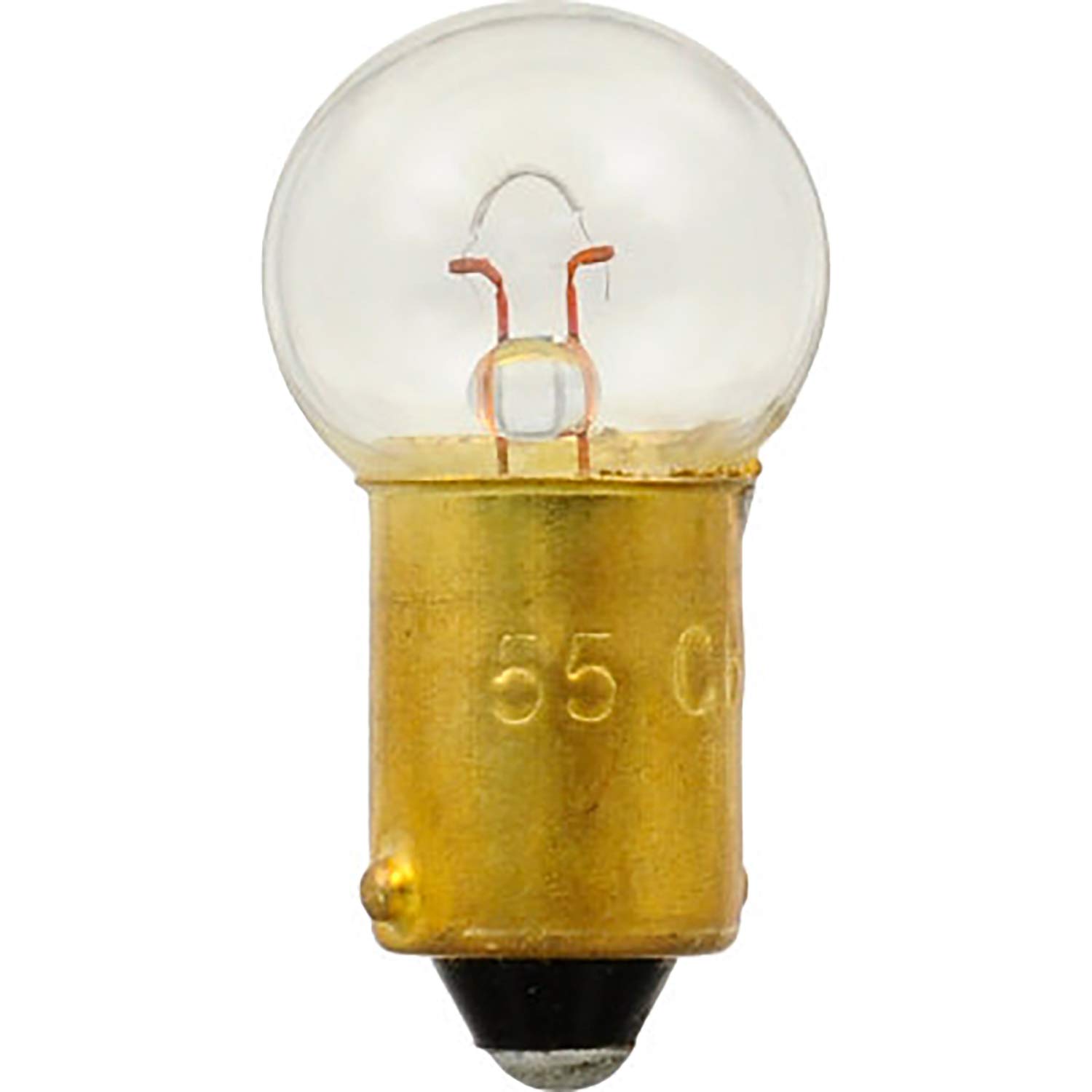 SYLVANIA - 55 Long Life Miniature - Bulb, Ideal for Radio Dial, Radio Display, Tail Applications (Contains 2 Bulbs)