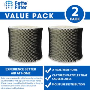 Fette Filter - Humidifier Wicking Filter Compatible with Holmes HWF65, HWF65PDQ-U - Filter C. (Pack of 2)