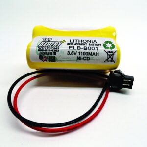 10PC Lithonia ELB-B001,ELBB001 Replacement Emergency Light Battery