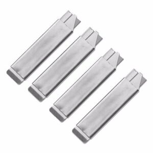 wideskall® single edge razor blade carton cutter (pack of 4)