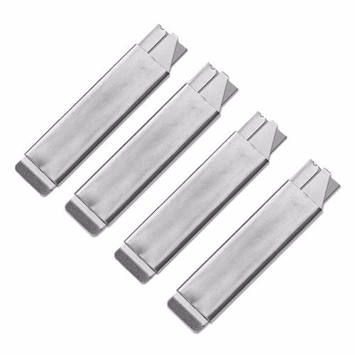 Wideskall® Single Edge Razor Blade Carton Cutter (Pack of 4)