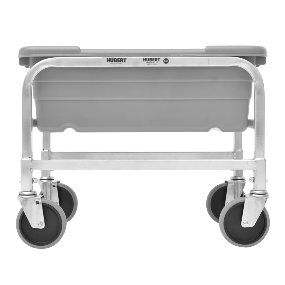 HUBERT Lug Dolly Aluminum - 25" L x 16 3/4 W x 18 13/20 H