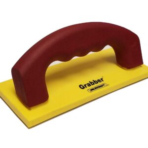 Milescraft 3403 GRABBER - Pushblock for Table Saws, Router Tables, Band Saws & Jointers, Yellow/Red