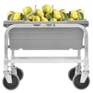 HUBERT Lug Dolly Aluminum - 25" L x 16 3/4 W x 18 13/20 H