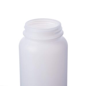 Consolidated Plastics 41674 Pharmaceutical Round Bottle with Cap, HDPE, 250cc., 12 Piece