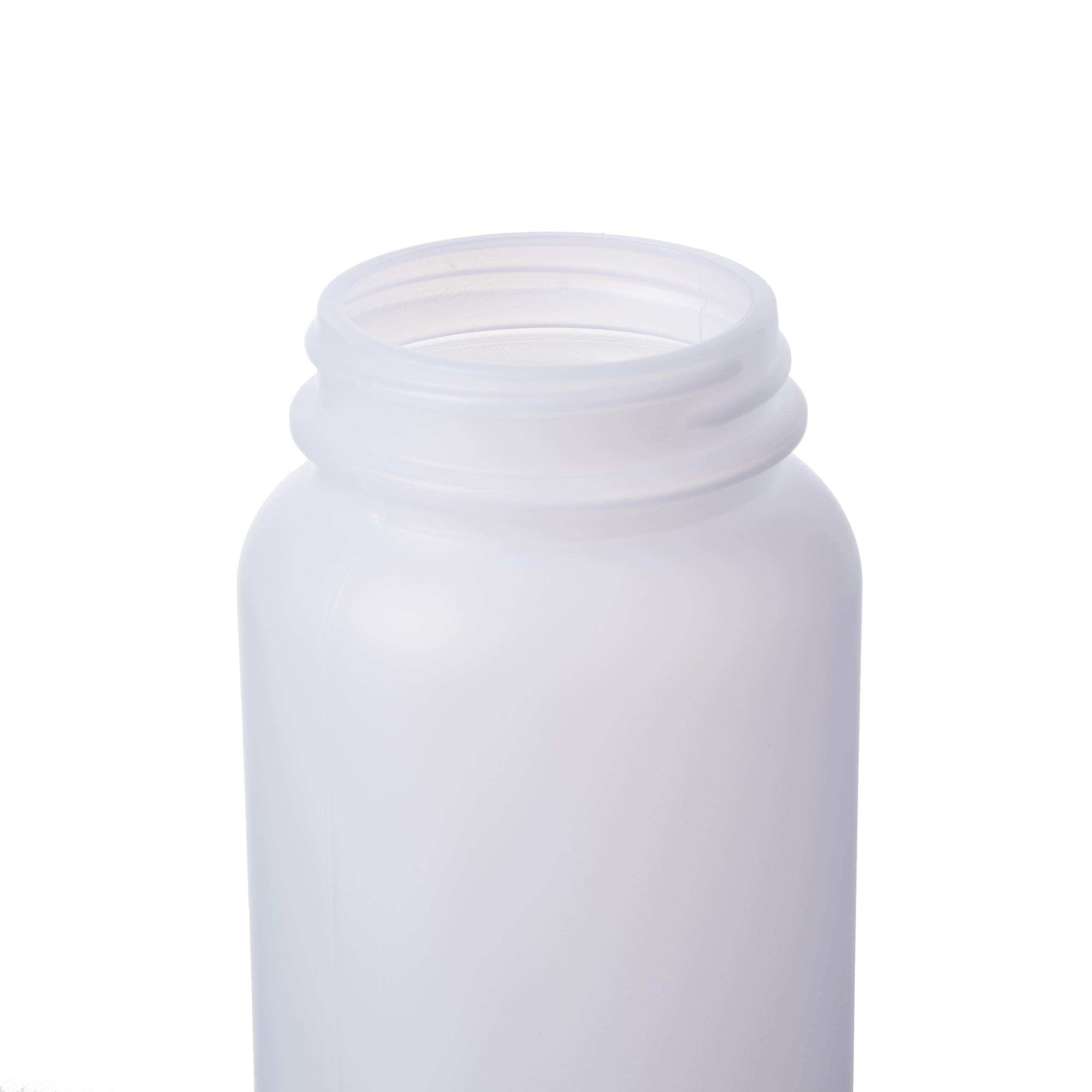 Consolidated Plastics 41674 Pharmaceutical Round Bottle with Cap, HDPE, 250cc., 12 Piece