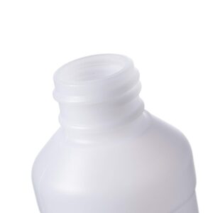 Consolidated Plastics 41383 Modern Round Bottle with Cap, HDPE, 4 oz., 12 Piece